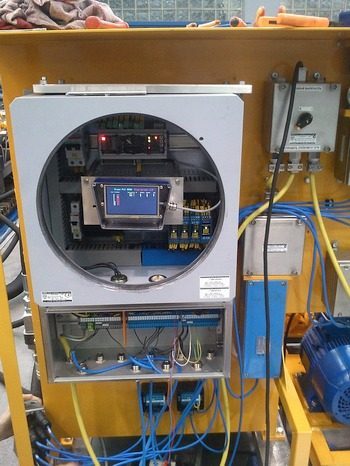 Řídicí systém tlakové stanice hydraulické výztuže